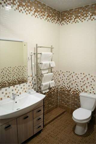 Гостиница Вирджиния Йошкар-Ола Улучшенный двухместный номер Делюкс с 1 кроватью или 2 отдельными кроватями-11