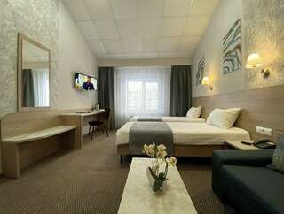 Гостиница Вирджиния Йошкар-Ола Улучшенный двухместный номер Делюкс с 1 кроватью или 2 отдельными кроватями-9